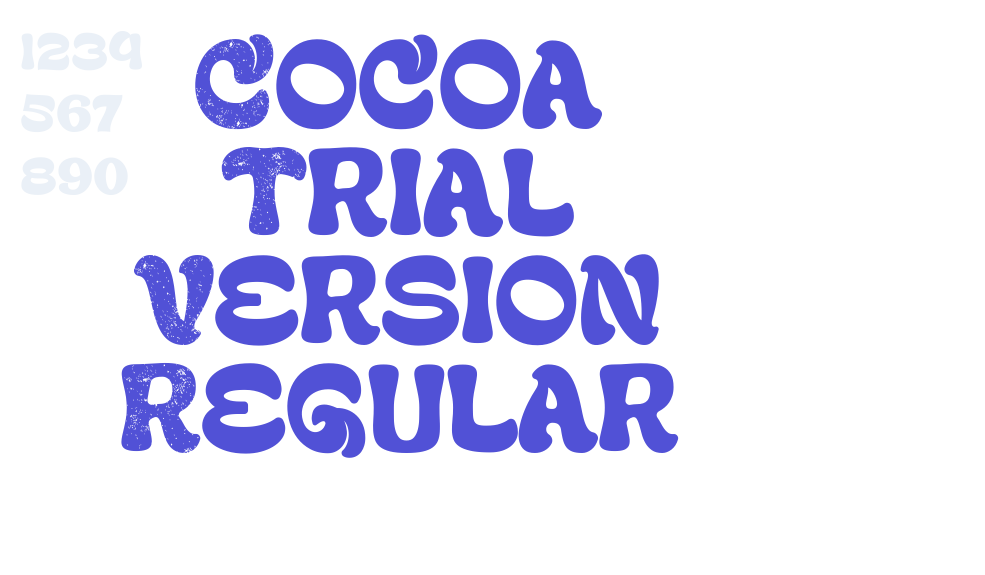 Cocoa Trial Version Regular-font-download