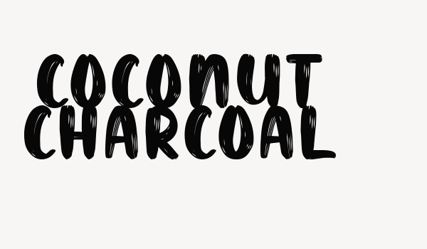 Coconut Charcoal Font