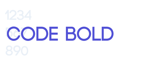 Code Bold-font-download