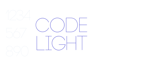 Code Light-font-download