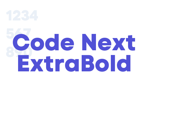 Code Next ExtraBold