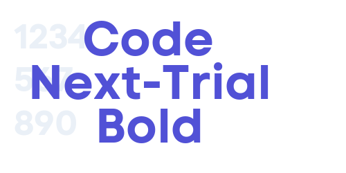Code Next-Trial Bold-font-download