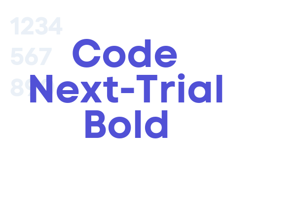 Code Next-Trial Bold