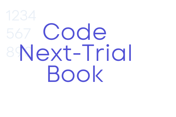 Code Next-Trial Book