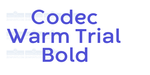Codec Warm Trial Bold-font-download