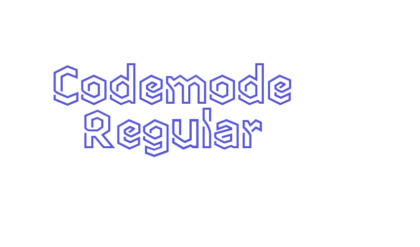 Codemode Regular Font Download