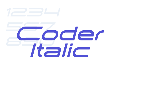 Coder Italic