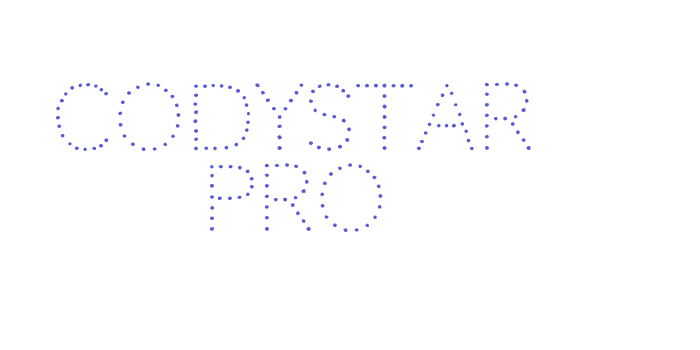 Codystar Pro Font Download