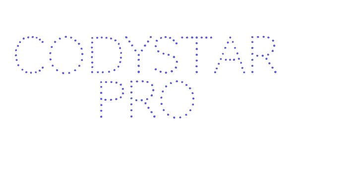 Codystar Pro Font