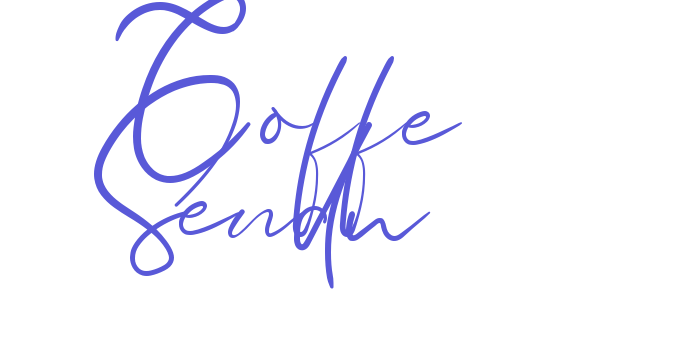 Coffe Sendu Font