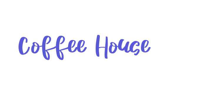 Coffee House Font