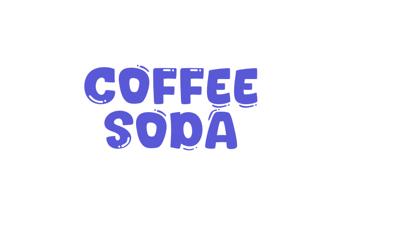 Coffee Soda Font Download