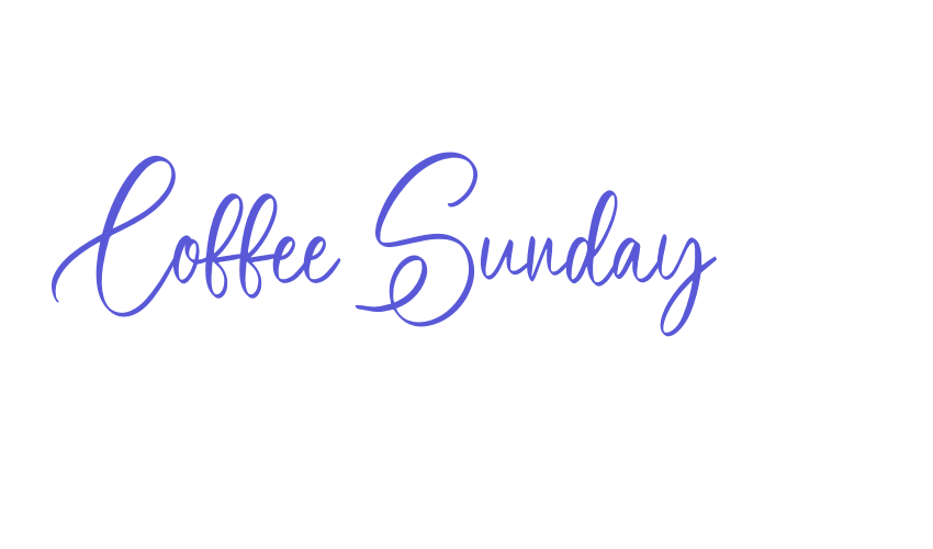 Coffee Sunday Font Download