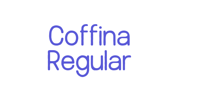 Coffina Regular Font Download