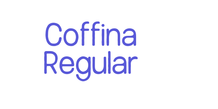 Coffina Regular Font