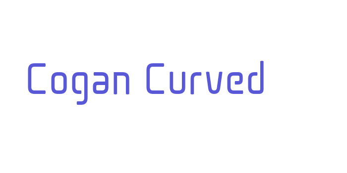 Cogan Curved Font Download