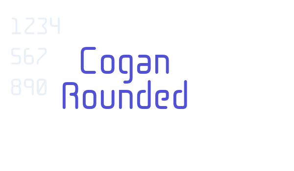 Cogan Rounded font download