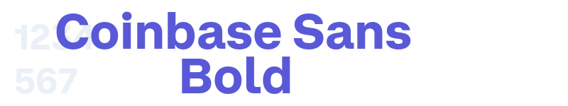 Coinbase Sans Bold-related font