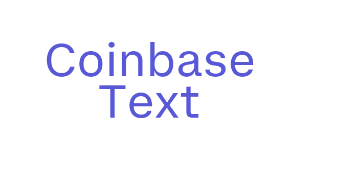 Coinbase Text Font Download