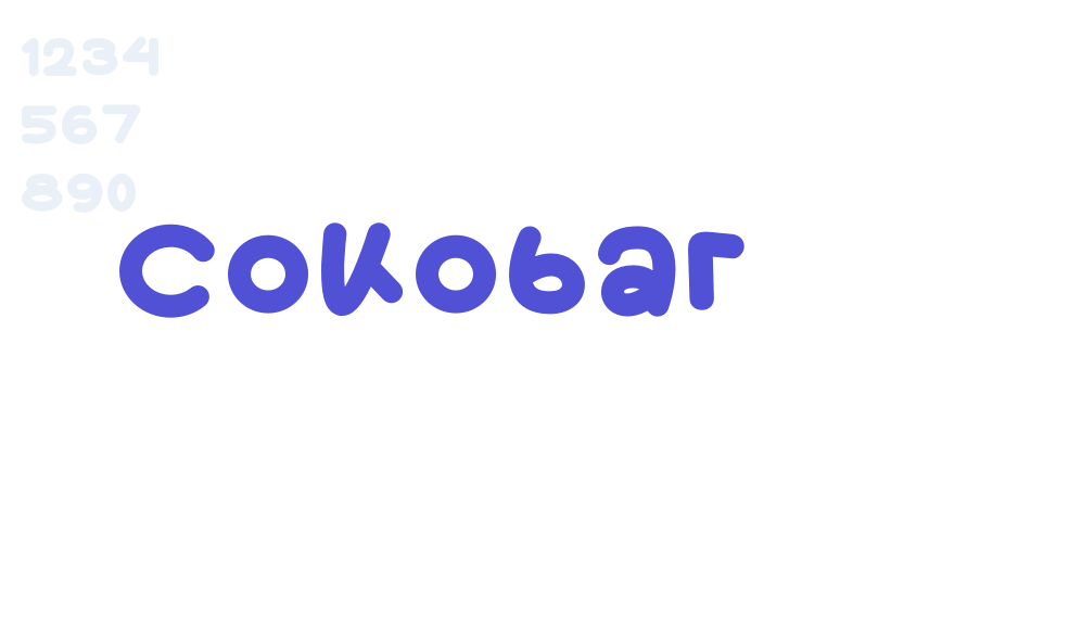 Cokobar-font-download