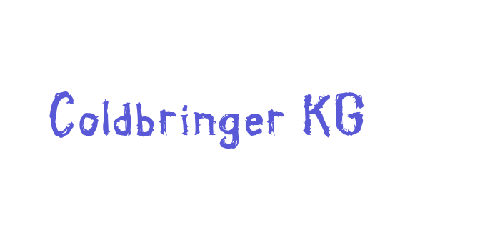 Coldbringer KG Font Download