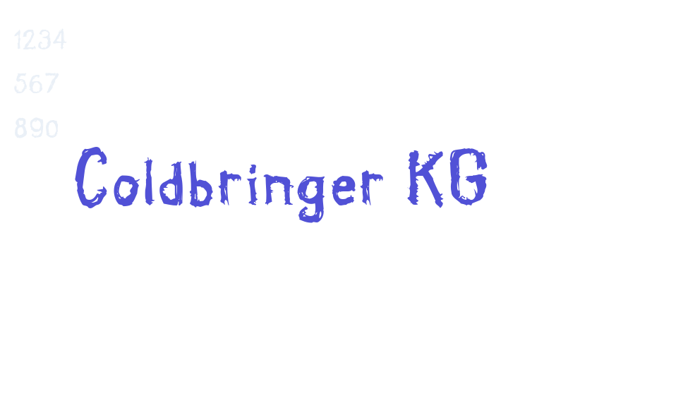 Coldbringer KG-font-download