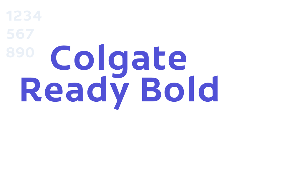 Colgate Ready Bold-font-download