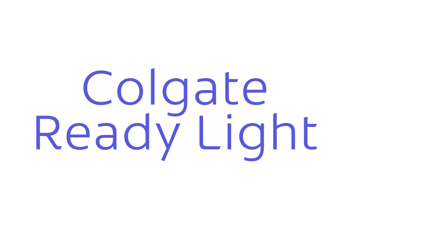 Colgate Ready Light Font Download