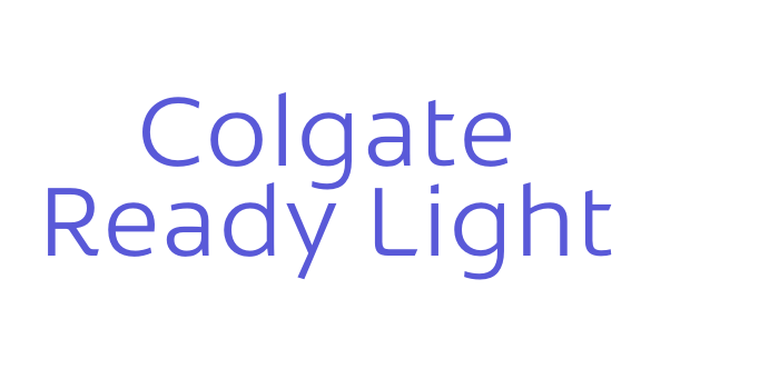 Colgate Ready Light Font Download