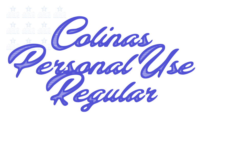 Colinas Personal Use Regular-font-download