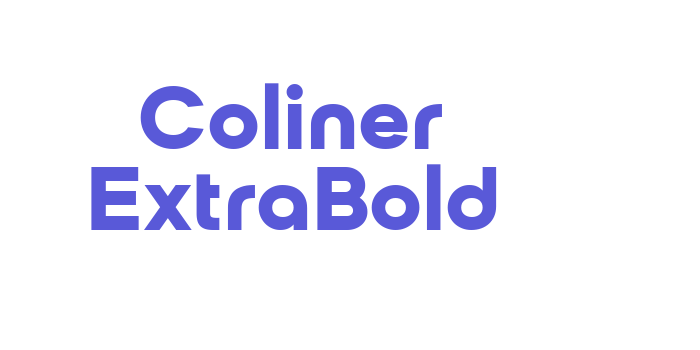 Coliner ExtraBold Font Download