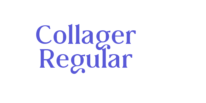 Collager Regular Font Download