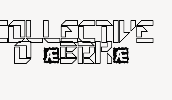 Collective O (BRK) Font