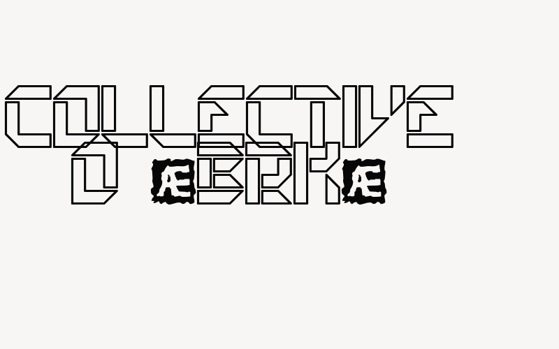 Collective O (BRK) Font