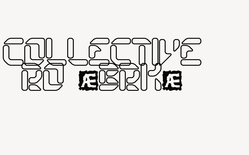 Collective RO (BRK) Font