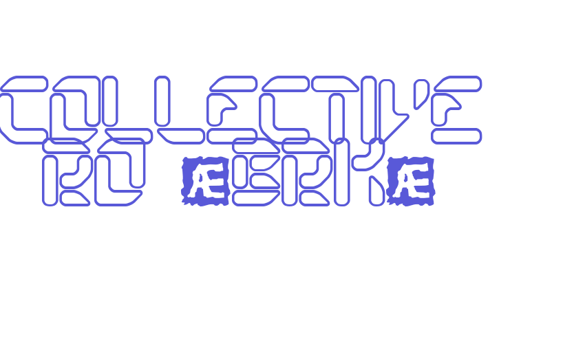 Collective RO (BRK) Font