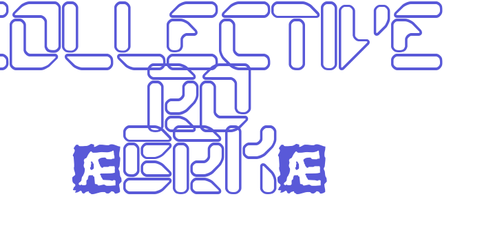 Collective RO (BRK) Font