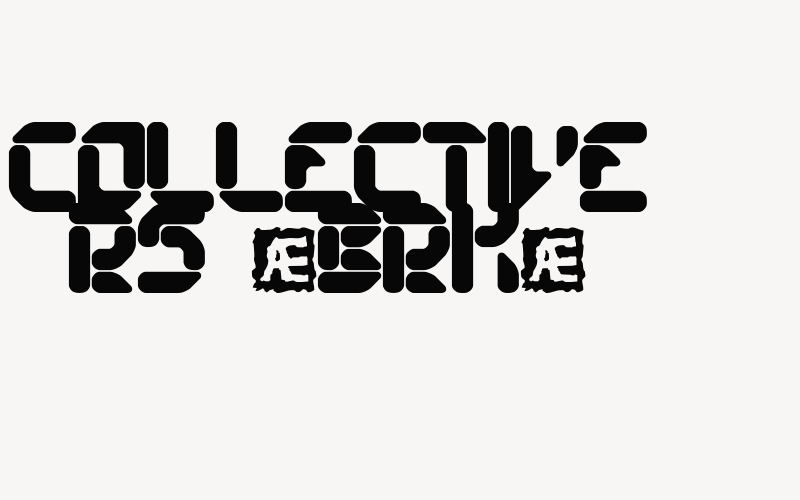 Collective RS (BRK) Font