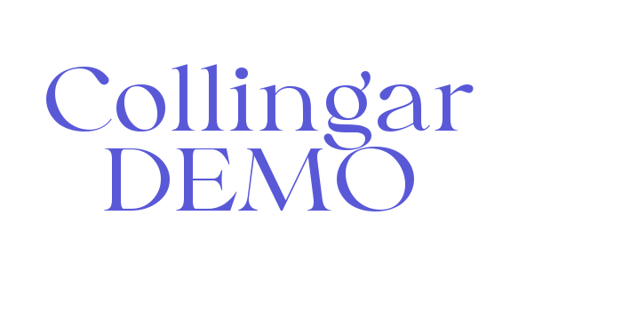 Collingar DEMO Font