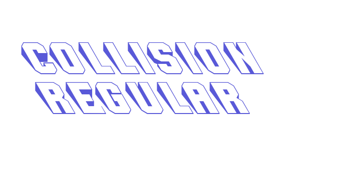 Collision Regular Font Download