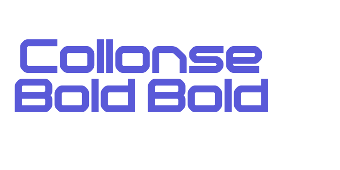 Collonse Bold Bold Font Download