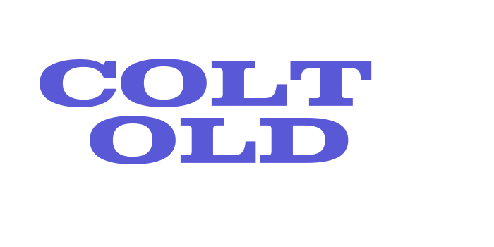 Colt Bold Font Download