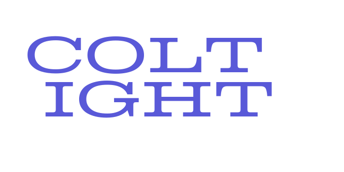 Colt Light Font