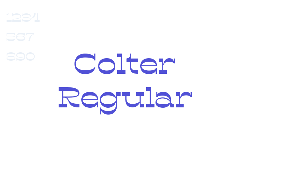 Colter Regular-font-download