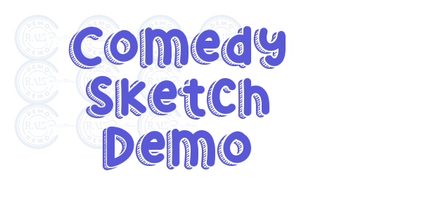 Comedy Sketch Demo font free