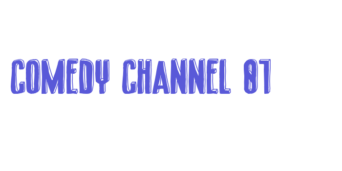 Comedy Channel 01 Font