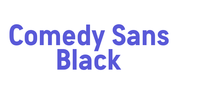 Comedy Sans Black Font Download