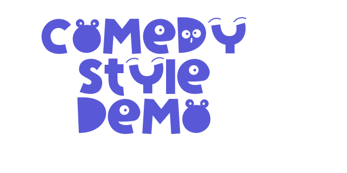 Comedy Style Demo Font Download