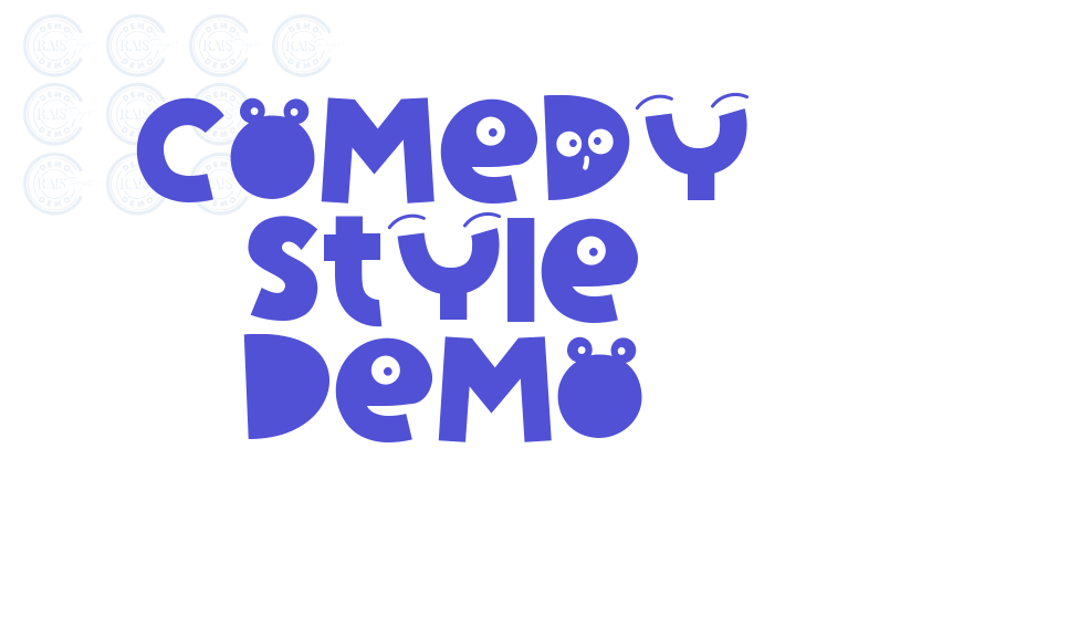 Comedy Style Demo-font-download