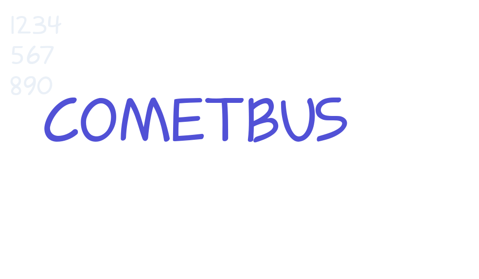 Cometbus-font-download